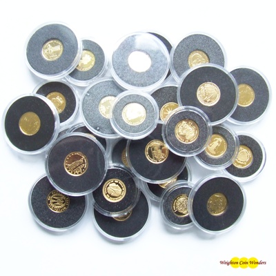10 x 1/25th GOLD COIN Investment Parcel